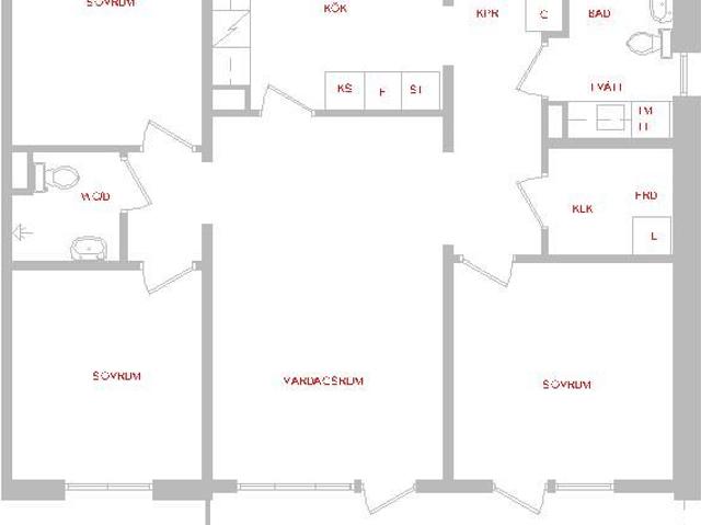 4 rums lägenhet i Nättraby 94 m² 11 016 kr