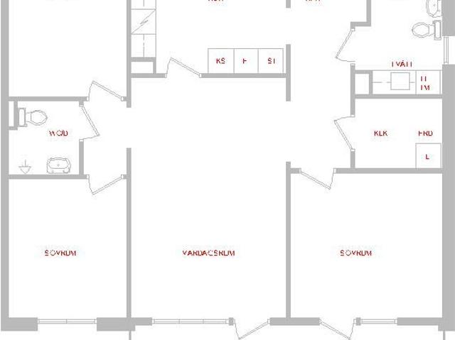 4 rums lägenhet i Nättraby 94 m² 11 535 kr