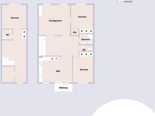 4 rums lägenhet i Östersund 126 m² 16 157 kr