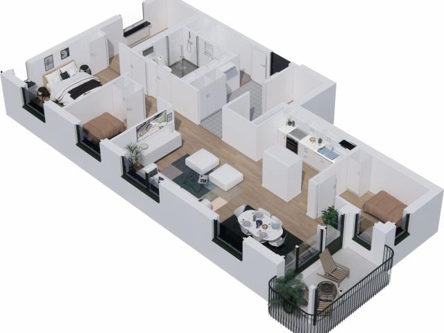 4 rums lägenhet i Svenljunga 102 m² 13 900 kr
