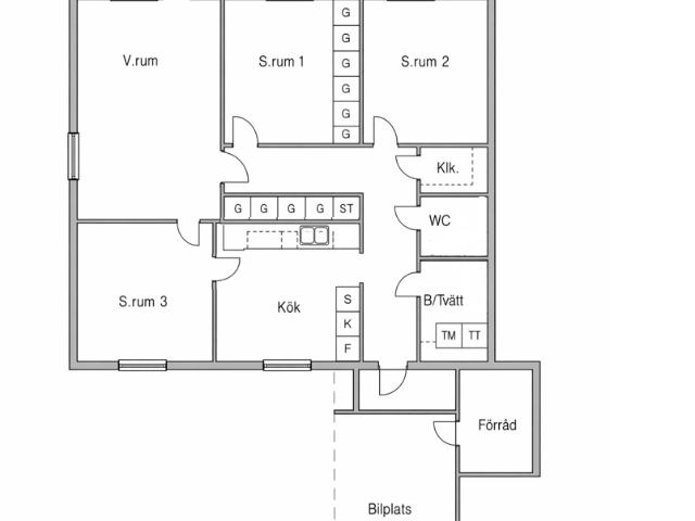 4 rums lägenhet i Svenljunga 95 m² 9 971 kr