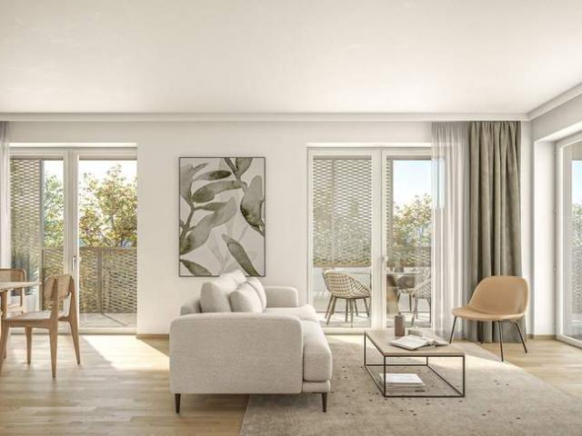 4 Raum Wohnung mit großzügigem Balkon inklusive nachhaltigem Energiekonzept