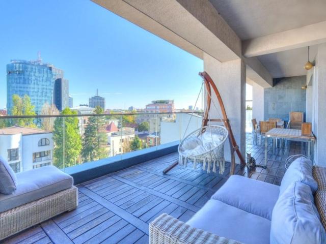 4 room penthouse, amazing terrace, aviatorilor, herastrau park