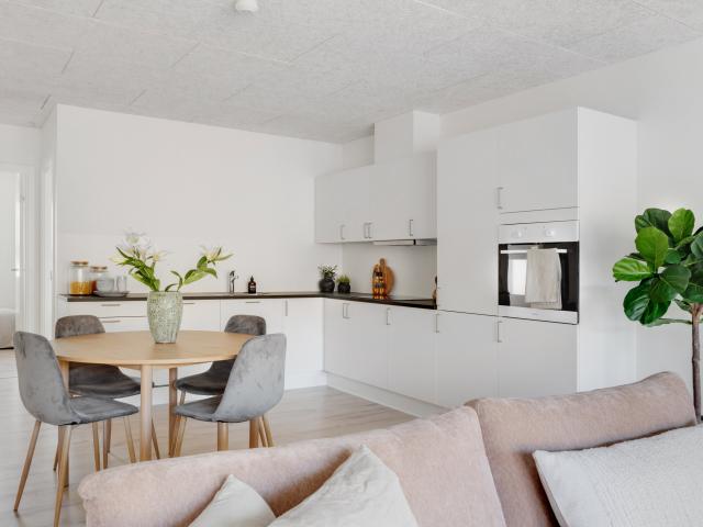 4 vær. rækkehus med egen terrasse