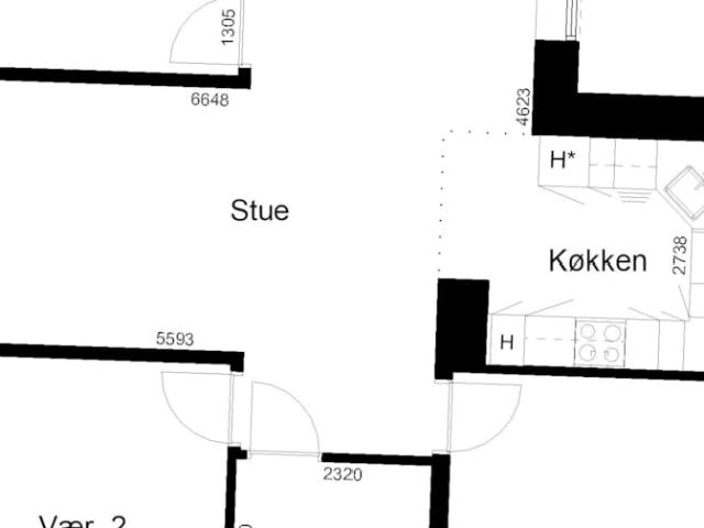 4 værelses familiebolig Rossensgade, 8850 Bjerringbro