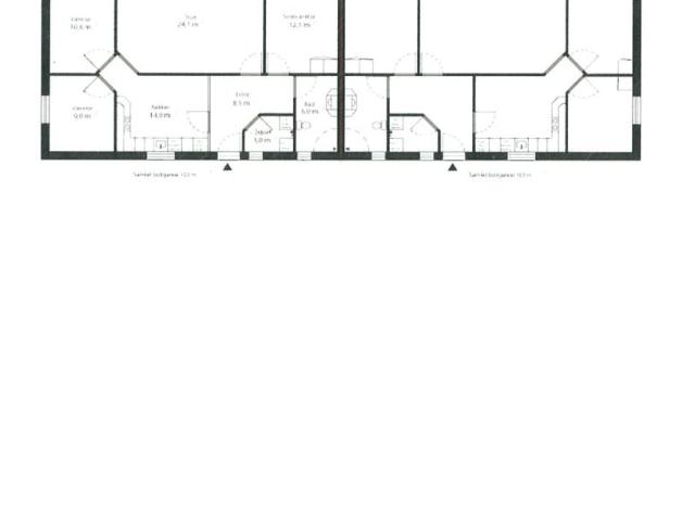 4 værelses hus på 101 m²