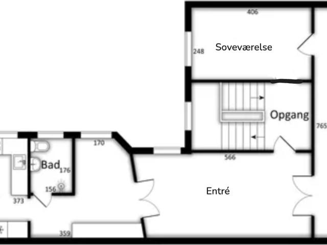 4 værelses lejlighed på 116 m²