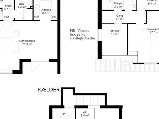 4 værelses rækkehus Dragsdalvej, 9670 Løgstør