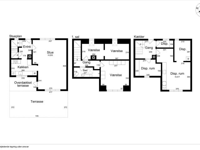 4 værelses rækkehus på 92 m²