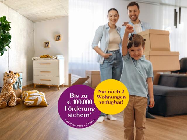 4 Zi Wohnung mit hoher Wohnbauförderung