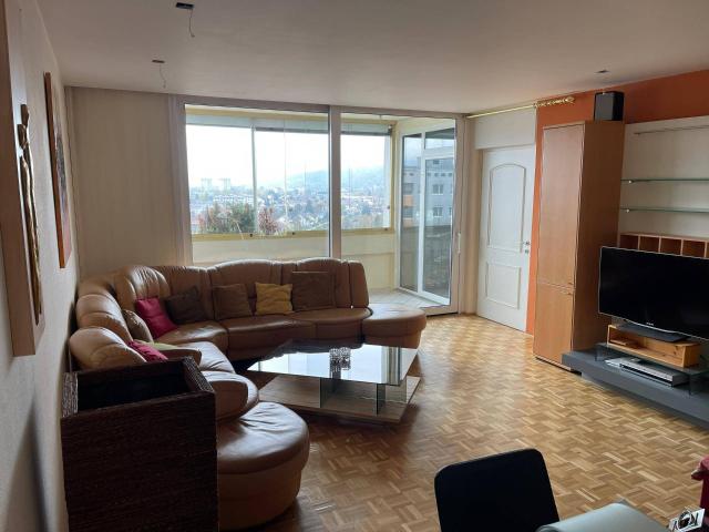 4 Zi. 3SZ Traumblick Penthouse Feeling, helle 102m² Eckwohnung mit Westloggia, 10min fußläufig ins Zentrum