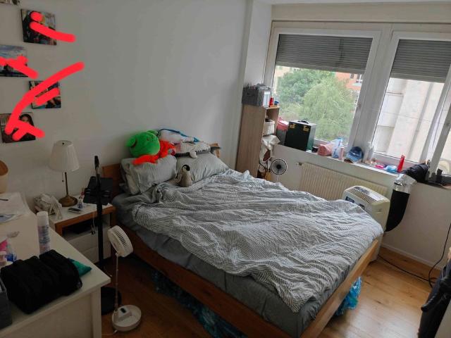 4 Zimmer, 60 m², 4. Stock