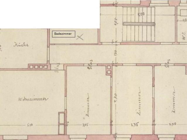 4 Zimmer, 86 m², 3. Stock