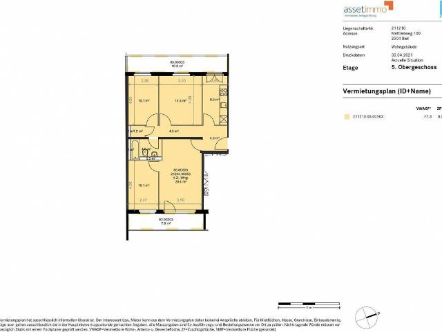 4 Zimmer Wohnung