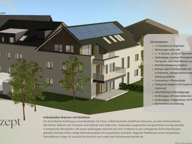 4 Zimmer Dachgeschoss Loft mit XL Terrasse großzügig und lichtdurchflutet