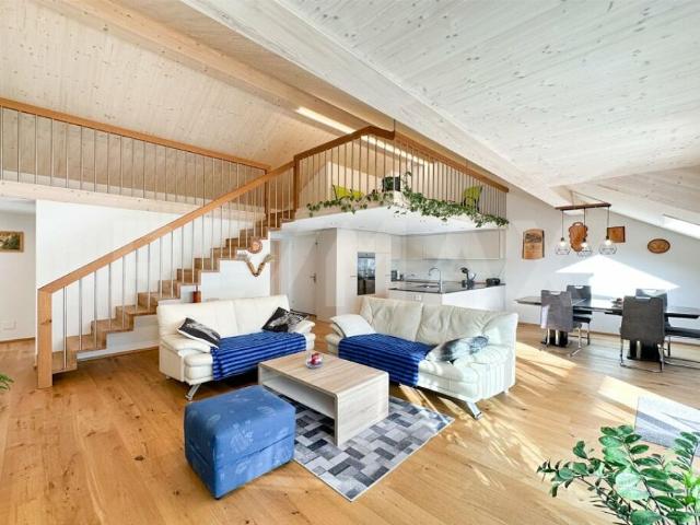 4½ Zimmer Dachwohnung mit Galerie und Wintergarten