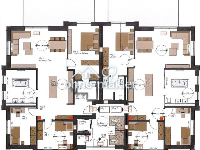 4 Zimmer Erdgeschosswohnung im Villen Quartier *Erstbezug