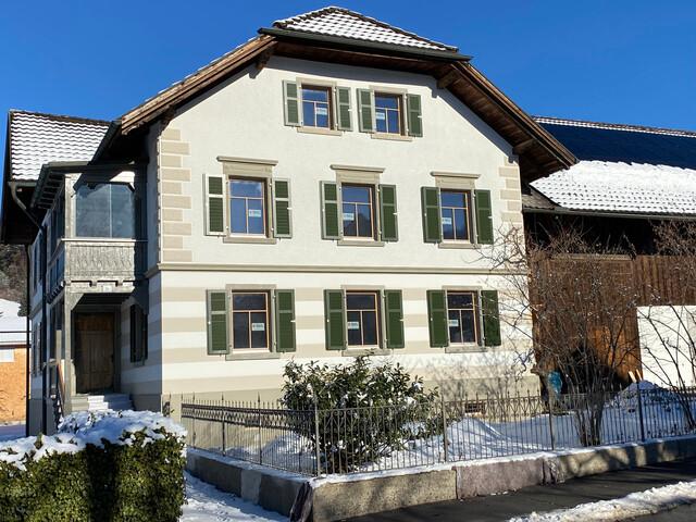 4 Zimmer Erdgeschosswohnung in generalsaniertem Haus in Röthis zentrale Lage mit Gartenanteil