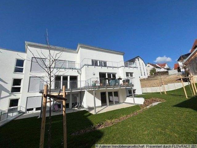 4 Zimmer Neubauwohnung mit Terrasse und Gartenanteil in Aalen Wasseralfingen