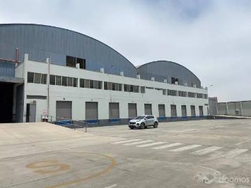 4,000m2 ALQUILER DE BODEGAS INDUSTRIALES EN LURIN CON 12ML ALT EN COMPLEJO INDUSTRIAL TODO LOSA Y CON OFICINAS