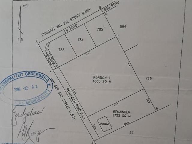 4 004 m² Land available in Graaffwater