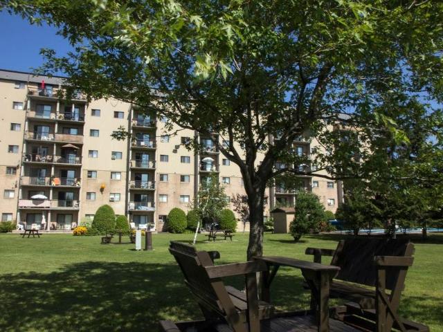 4 1/2 Charlesbourg Piscine jardins août