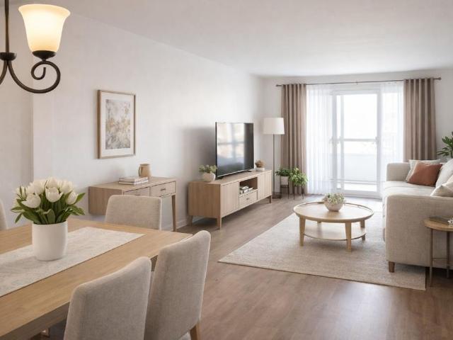 4 1/2 SITUÉ DANS UN SECTEUR PAISIBLE ENTIÈREMENT RÉNOVÉ *1295$/MOIS TOUT INCLUS, DISPONIBLE POUR JUILLET
