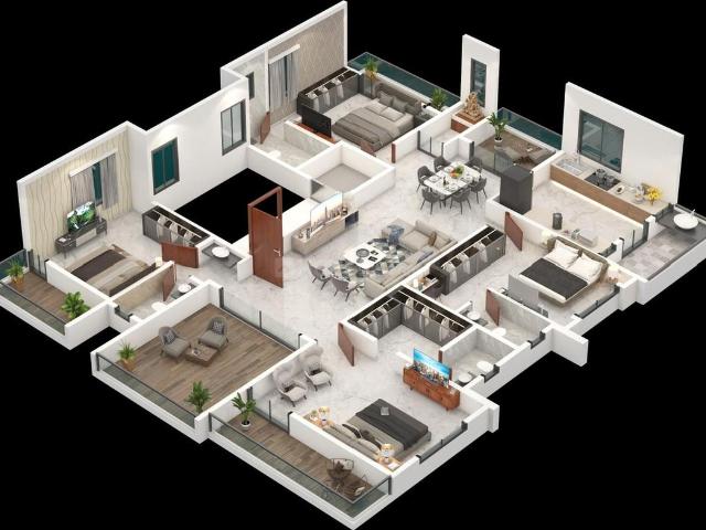 4.5 BHK Penthouse in Gangapur for resale Nashik. The reference number is 20897703