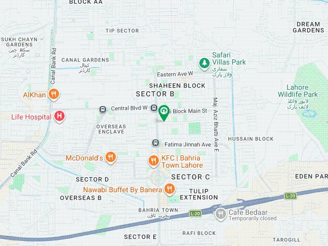 4.5 Kanal Commercial Plot Jinnah Block. Sector E. Near Clock Chowk. Investor Price Deal Best For Builders
