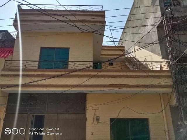 4.5 Murla Tripple story fully marbled Lahore Awan Town ID 24213