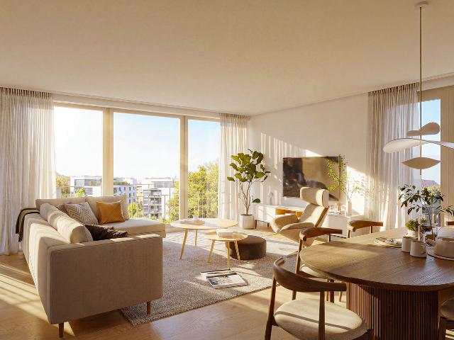 4.5 Zimmer Neubauwohnung an erhöhter Lage mit Aussicht auf Seon