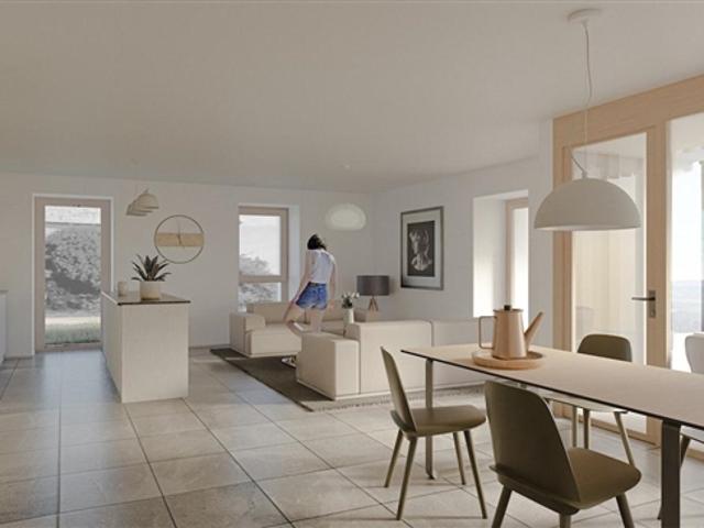 Neubau in Cronay. 3 geräumige Wohnungen mit jeweils 4,5 und 5,5 Zimmern. Ab CHF 815.000