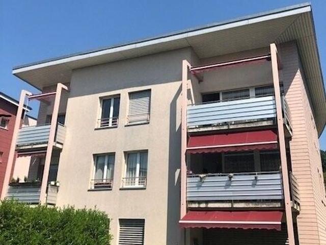4.5 room apartment on the ground floor!