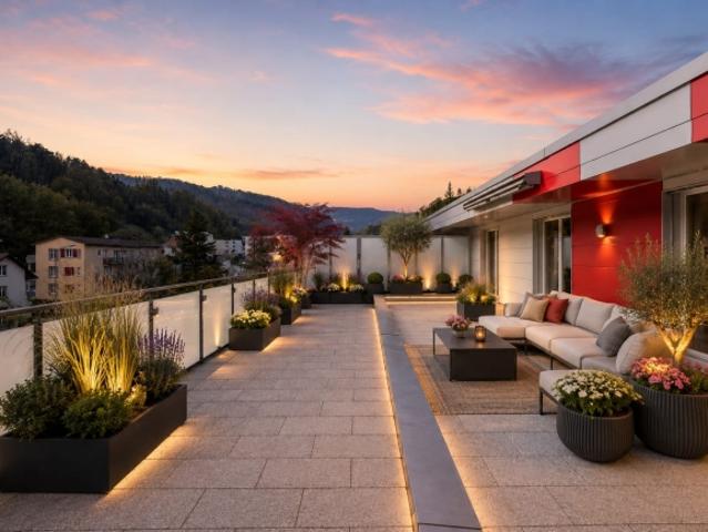4.5 Zimmer Attikawohnung mit grosser Dachterrasse!