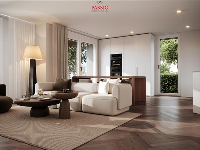4.5 Zimmer Erdgeschosswohnung – Modern wohnen mit eigenem Sitzplatz
