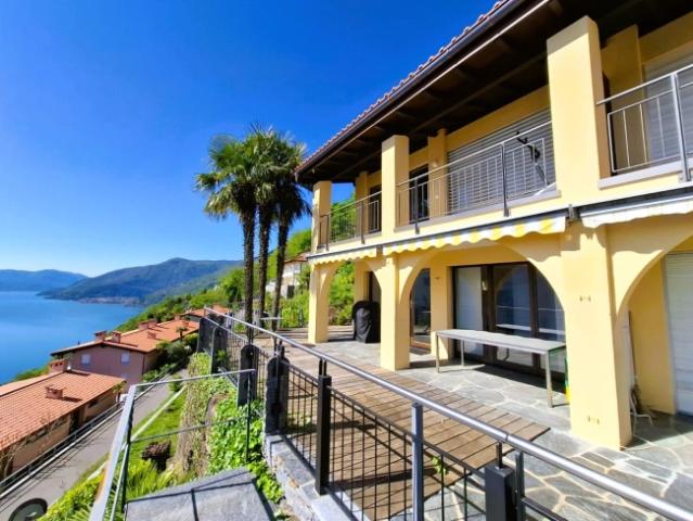4.5 Zimmer Haus Wohnoase mit Panoramablick auf den Lago MaggioreCasa da sogno con vista lago a Brissago – perfetta come residenza o casa vacanza