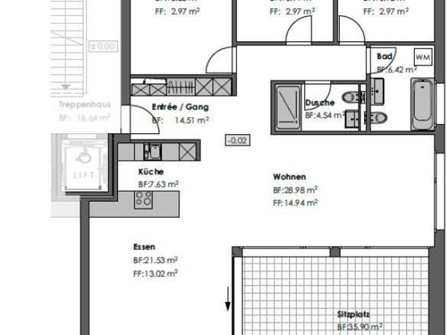 4.5 Zimmer Wohnung