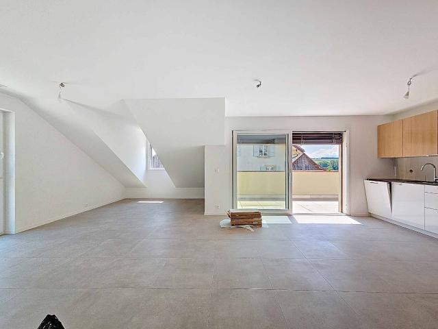 4.5 Zimmer Wohnung im Dachgeschoss mit freiem Blick