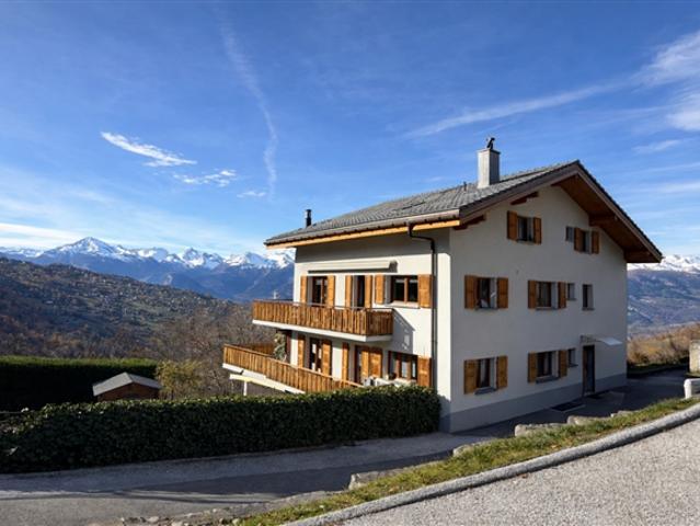 4,5 Zimmer Wohnung mit außergewöhnlichem Blick auf die Alpen – Zweitwohnsitz genehmigt in Nendaz