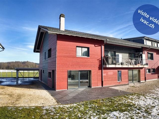 4,5 Zimmer Wohnung mit Garten in Montagny / FR