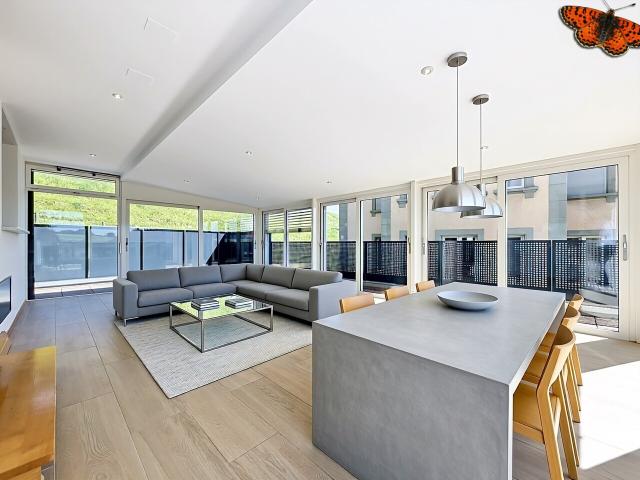 4,5 Zimmer Wohnung mit Veranda und Terrasse im Zentrum von Romont