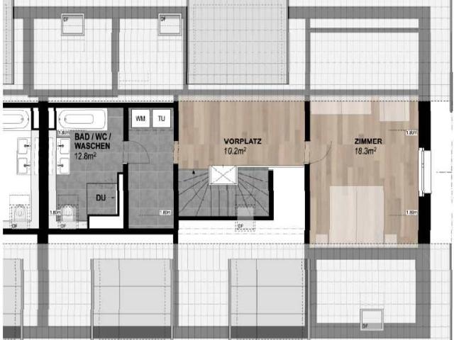 4.5 Zimmer, 142 m², 2. Stock