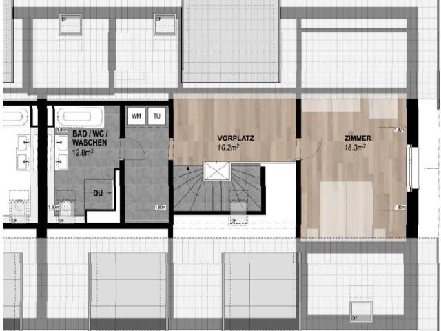 4.5 Zimmer, 142 m², 2. Stock