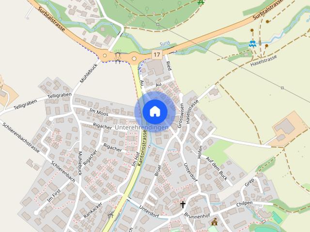 4.5 Zimmer, 107 m², 1. Stock