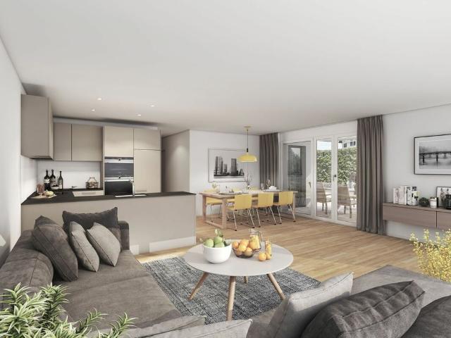 4.5 Zimmer, 108 m², 1. Stock