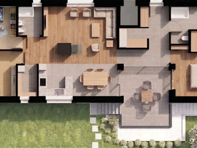 4.5 Zimmer, 113 m², EG