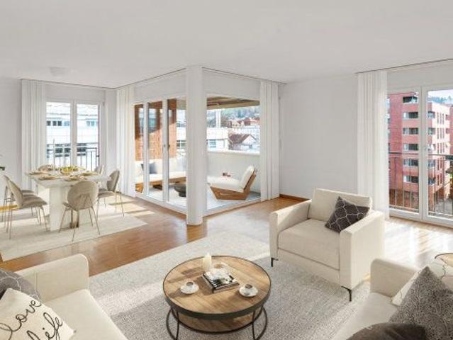 4.5 Zimmer, 117 m², 3. Stock
