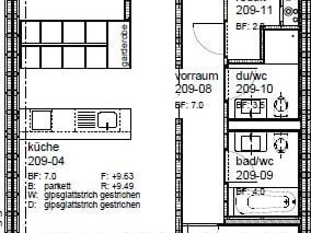 4.5 Zimmer, 114 m², 2. Stock