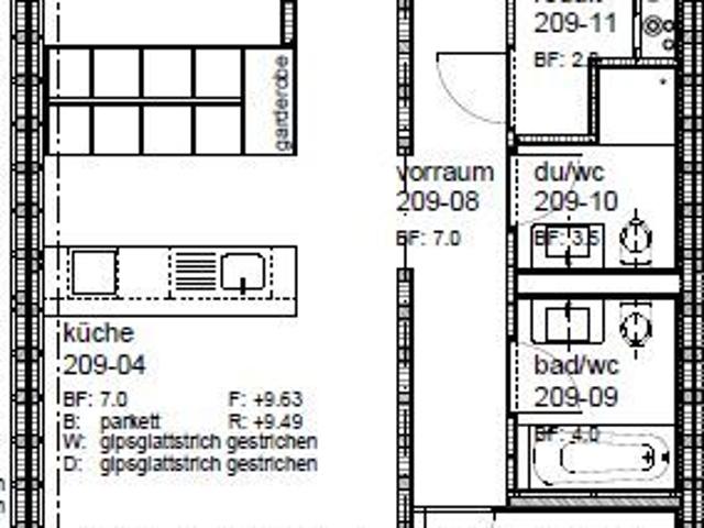 4.5 Zimmer, 114 m², 2. Stock