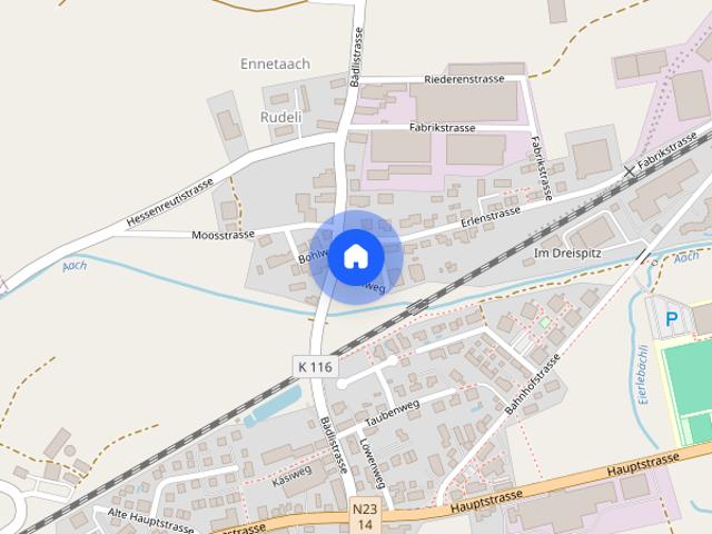 4.5 Zimmer, 116 m², 1. Stock